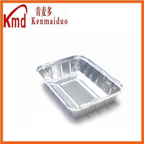 RFH252  hot sale rectangle foil lunch food packing container